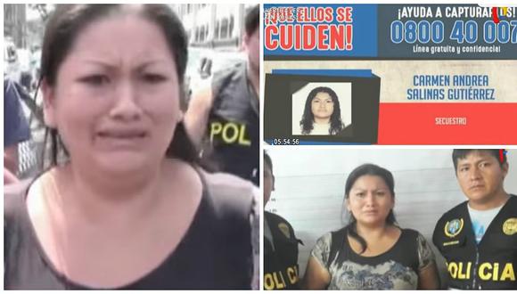 "Los más buscados": mujer requisitoriada por secuestro rompe en llanto al ser capturada (VIDEO)