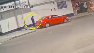 Sujeto roba vehículo frente a la casa de sus dueños en Chimbote (VIDEO)