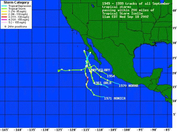 Se forma tormenta tropical Iselle en el Océano Pacífico