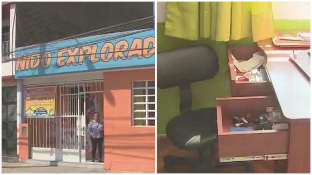 SMP: Sujetos asaltan guardería y se llevan más de 4 mil soles (VIDEO)
