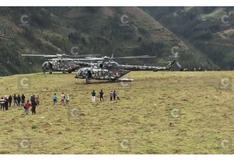 Helicóptero que trasladaba a Martín Vizcarra aterriza por precaución en Pucará, según informa PNP (VIDEO)