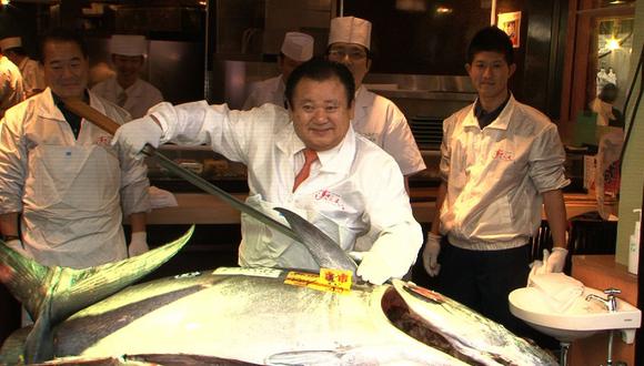 Japón: atún rojo no alcanza buen precio en la primera subasta del año (VIDEO)