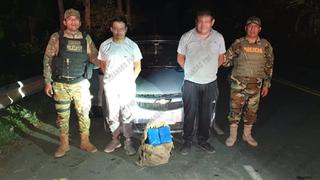 Policía en actividad cae con paquetes de droga en Ayacucho