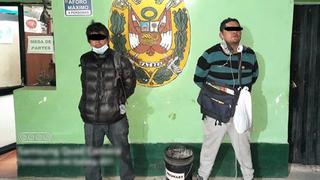 Atrapan a sujetos que atacaron a policía para robarle su celular en Cusco