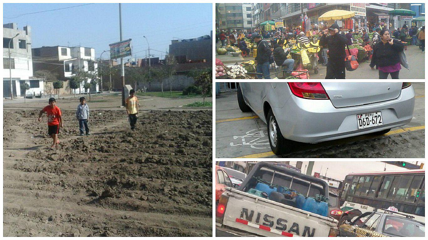 Vecinos molestos con municipalidad de SMP por obras inconclusas 