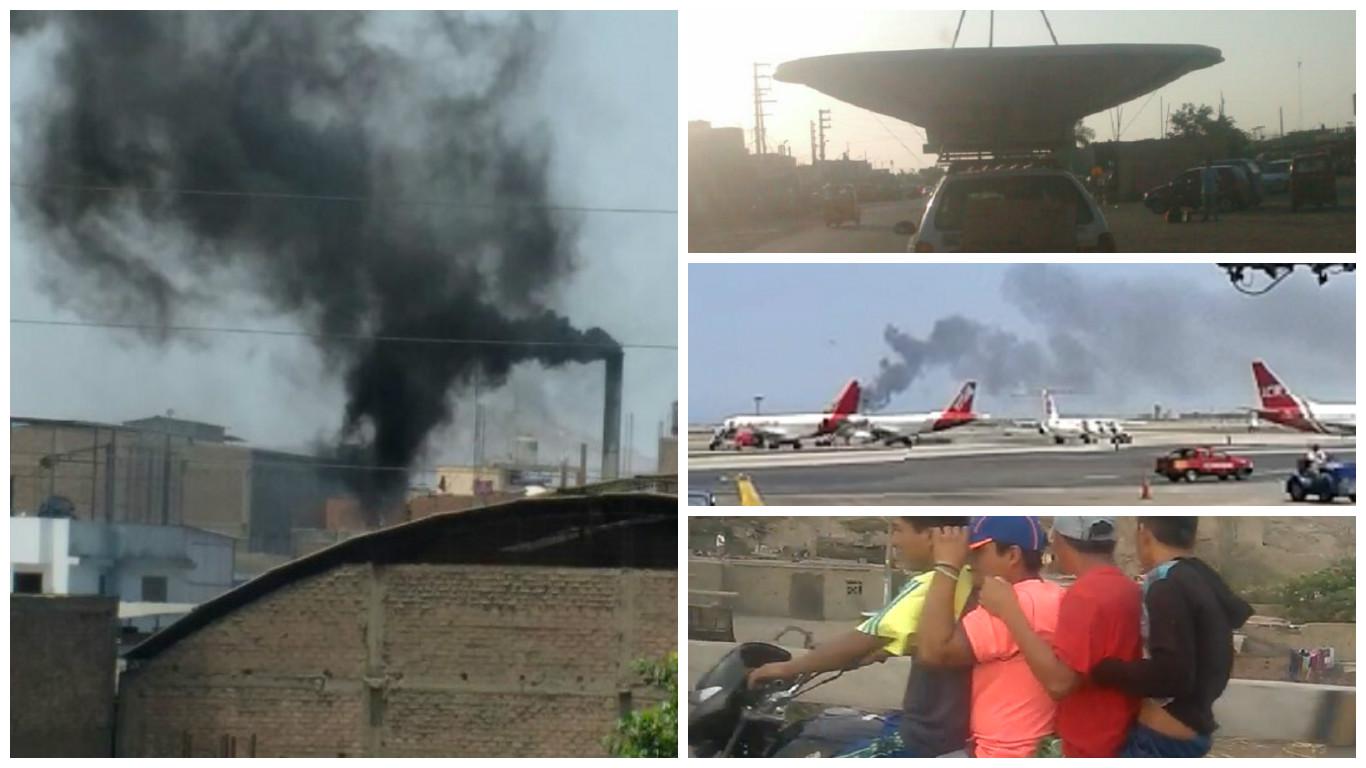 San Juan de Lurigancho: Vecinos preocupados por fábricas que contaminan el medio ambiente