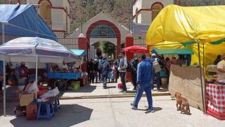 Resguardo policial y de serenos en cementerio de Huancavelica