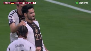 Alemania vs. Japón: Gündogan convierte de penal el 1-0 en el partido de Qatar 2022 (VIDEO)