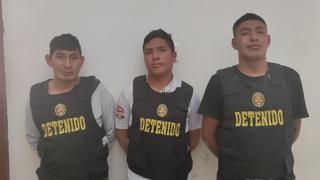 Ayacucho: Detienen a tres sujetos que asaltaban con arma de fuego