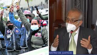 Ministro de Justicia sobre las rondas campesinas: “La Policía no es suficiente” (VIDEO)