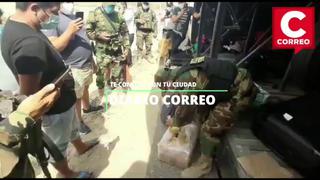 Joven de 27 años se pone nervioso y descubren que transportaba 25 kilos de cocaína de Tarapoto a Piura (VIDEO)