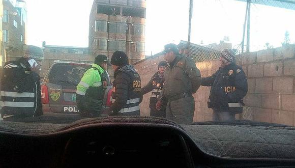 Policías detenidos por pedir coima de S/500 soles a chofer en Puno