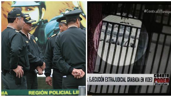 Policía Nacional: Los 21 efectivos investigados por ejecución extrajudicial en Piura (VIDEO)