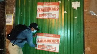 Clausuran mercado Modelo de Huancayo por incumplir protocolos de bioseguridad
