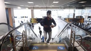 Aeropuerto Jorge Chávez registró movilización de más de 450 mil pasajeros entre julio y octubre