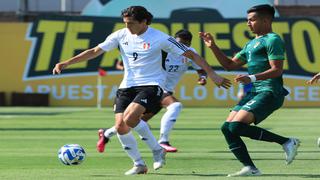 Sub 20: Perú empató 1-1 con Bolivia en amistoso de cara al Sudamericano