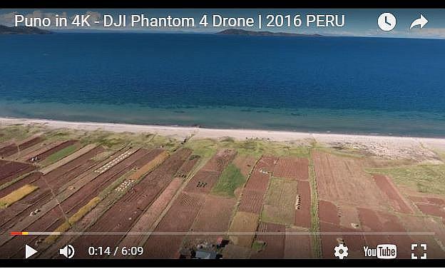YouTube: Puno filmado desde drone es sensación en las redes (VIDEO)