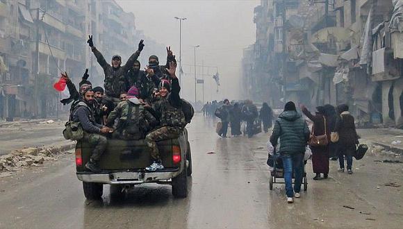 ​El Ejército sirio anuncia que Alepo está libre de "terroristas"