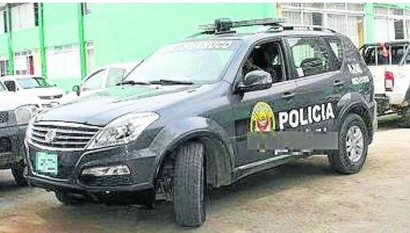 Vehículos policiales inoperativos en Sullana 
