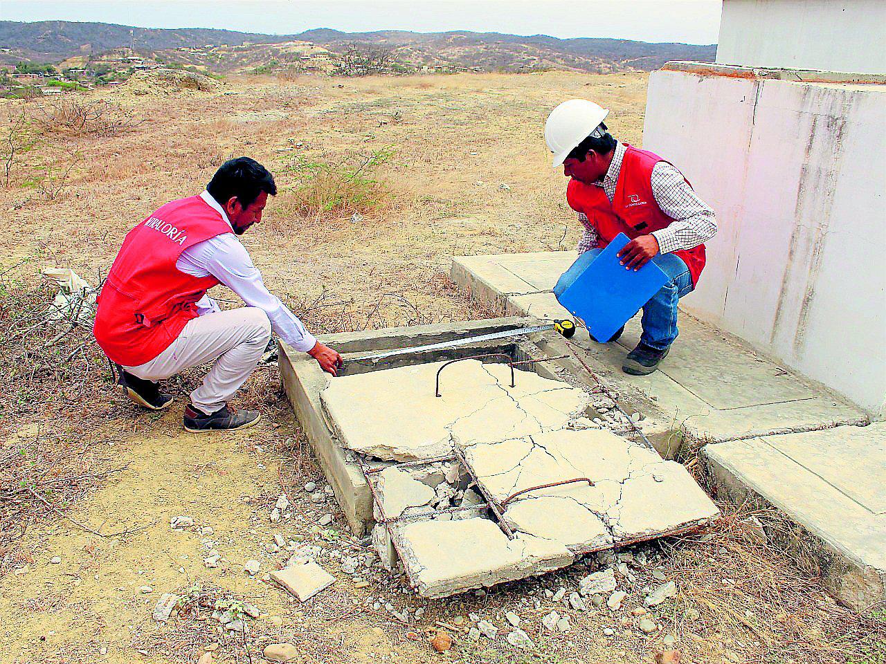 Más de 30 proyectos de saneamiento abandonados