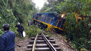 Tren se descarrila cerca de Machu Picchu con pasajeros a bordo (FOTOS)