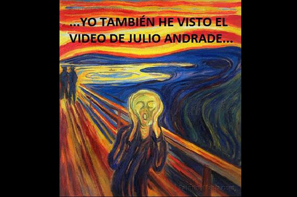Tema de Julio Andrade inspiró estos 'memes'  