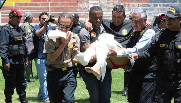 Policías heridos tras accidente en Antabamba fueron evacuados a Lima