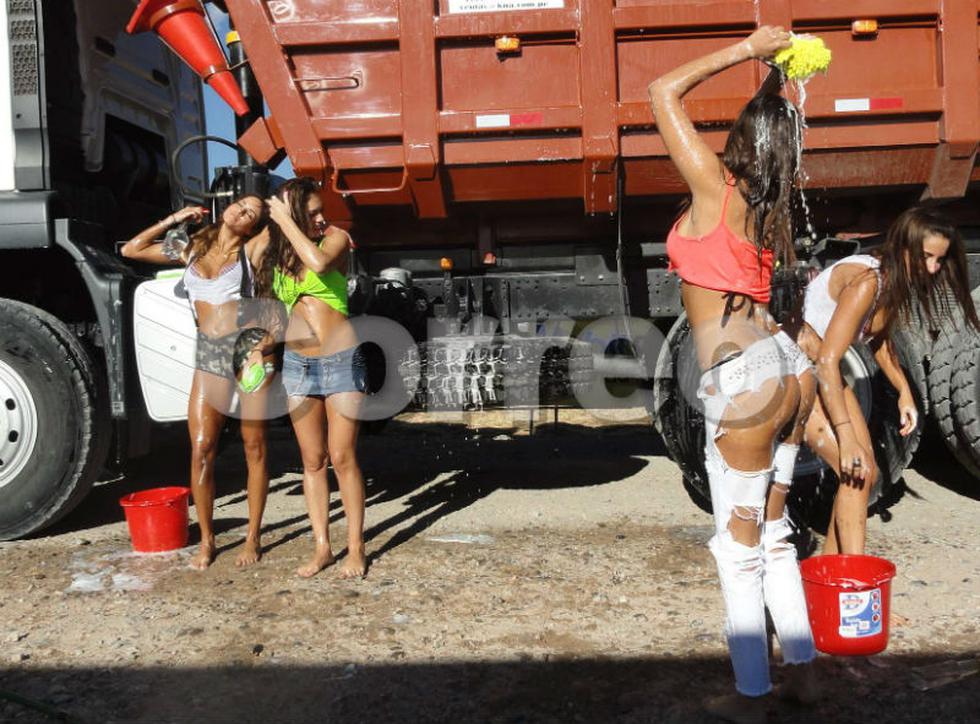 Tilsa y Las vengadoras alborotaron Sicaya 