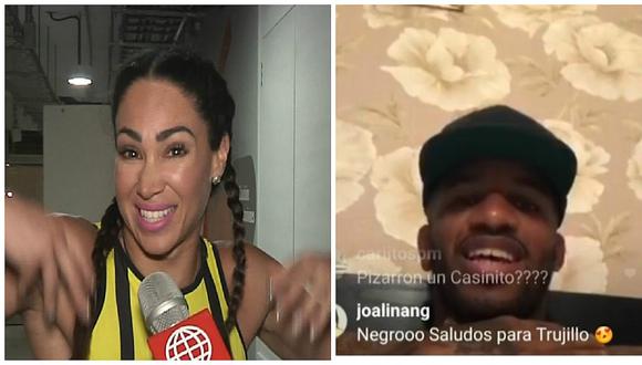 Melissa Loza: Le preguntan por Jefferson Farfán y esta fue su reacción (VIDEO)