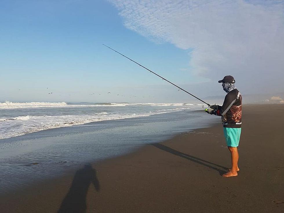 Concurso de pesca en playa de Mejía(FOTOS)