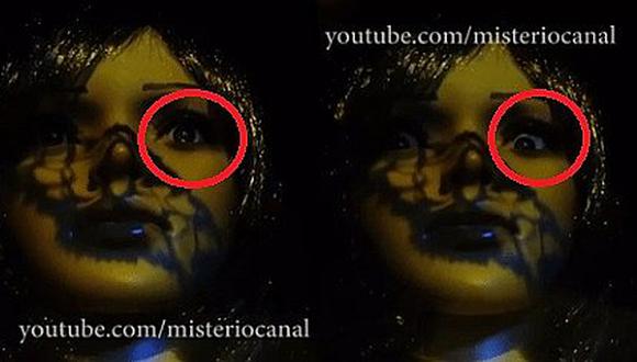 YouTube: muñeca que "mueve" los ojos aterroriza a cibernautas (VIDEO)