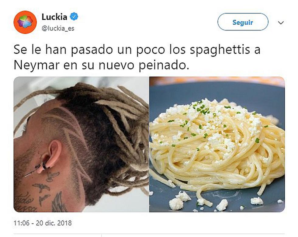Neymar se hizo radical cambio de look y genera divertidos memes en Twitter (FOTOS)