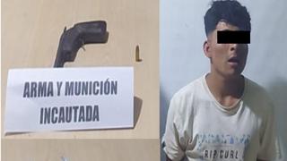 La Libertad: Dos jóvenes caen con arma y munición en Chepén 