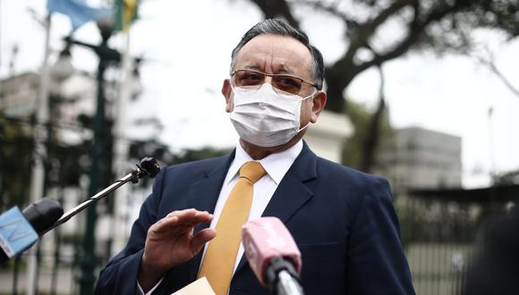 El congresista Edgar Alarcón reiteró que no ha cometido ningún acto ilícito tras las denuncias presentadas en su contra por la fiscalía. (Foto: GEC)