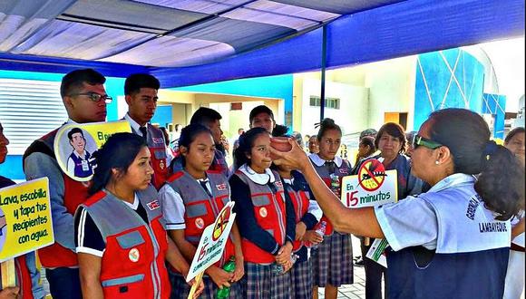 Dengue: Incentivan participación escolar en la identificación de criaderos de zancudos