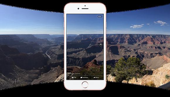 Facebook habilita función para subir foto en 360°