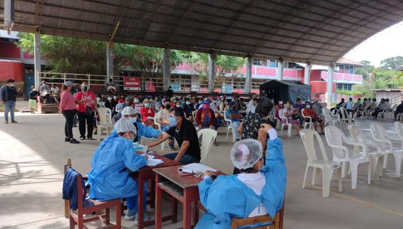 Los mayores a partir de 19 años serán inoculados este fin de semana en la denominada ‘Vacunatón de la esperanza’ en la región Ucayali. (Foto: Diresa Ucayali)