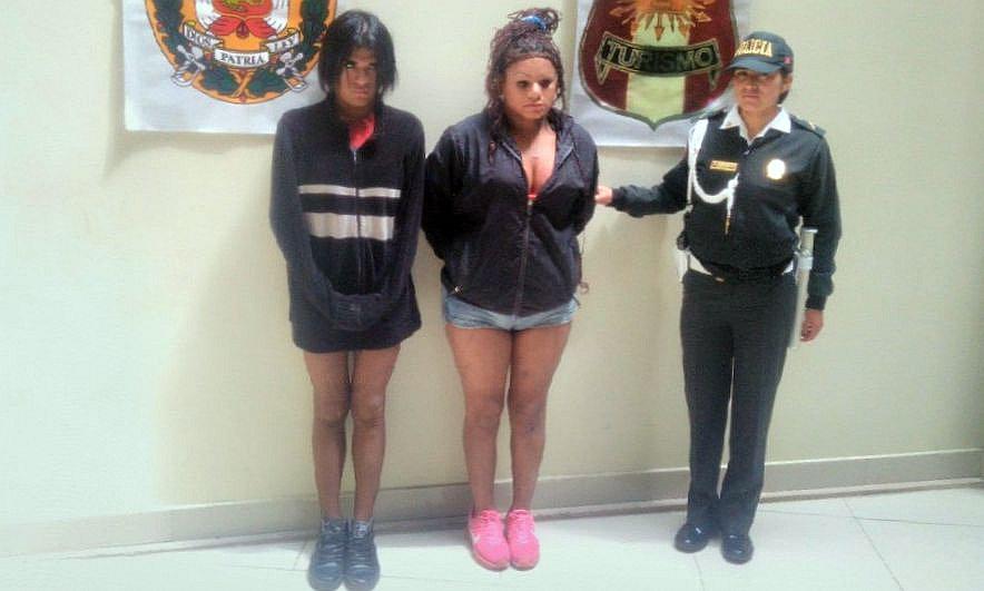 Cusco: Capturan a travestis acusados de asalto a ciudadano