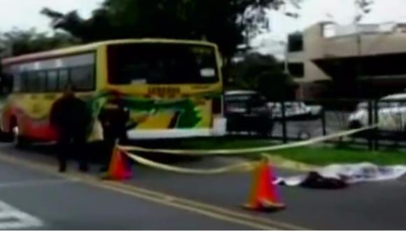 Miraflores: escolar muere tras ser embestida por bus cerca de su colegio