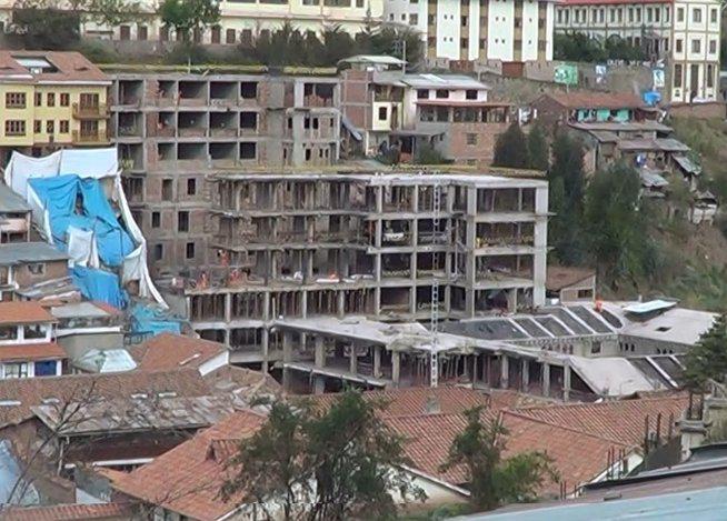 Cusco: Municipalidad anula licencia a cosntrucción de hotel en Saphy