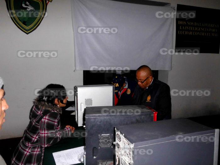 Intervienen centro de falsificación