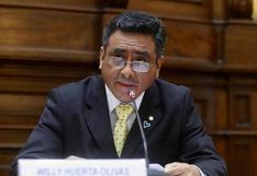 Solicitan a la Fiscalía investigar al ministro Huerta por intento de remoción de Harvey Colchado
