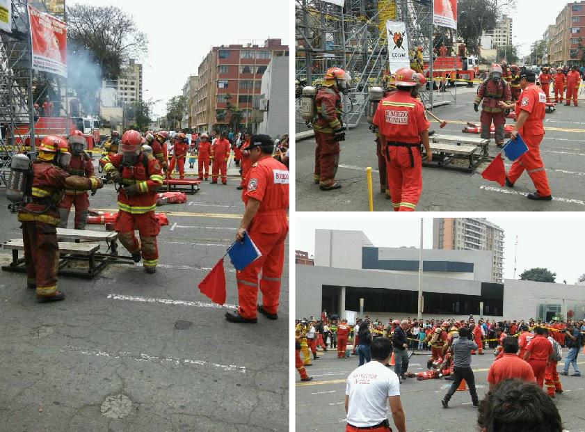 ​Bomberos Voluntarios: Así demuestran su destreza física (VIDEO)