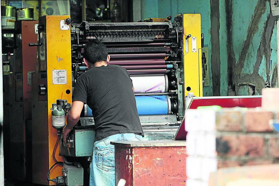 Las imprentas: Donde se inicia el proceso de empapelamiento de Huancayo