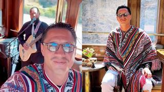 Gianluca Lapadula y la famosa canción de cumbia que disfrutó en Cuzco durante su viaje en tren (VIDEO)