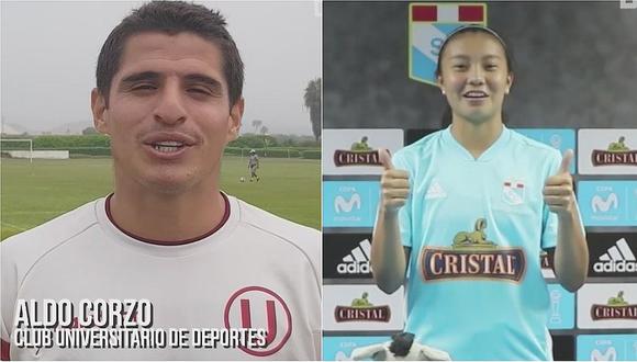 Jugadores de Universitario y Sporting Cristal en spot por el Día de la Mujer  (VIDEO)