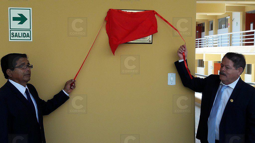 Inauguran mejora de la Escuela de Ingeniería Pesquera de la UNJBG