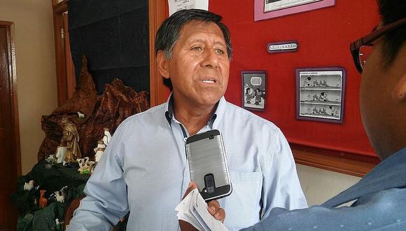 Octavio Benito llama mentiroso al presidente del Consejo Regional de Tacna
