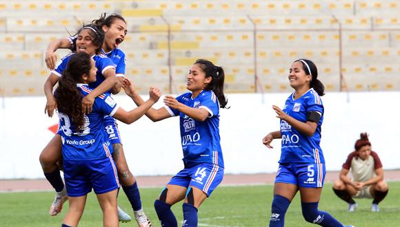 Las chicas tricolores disputarán el título y el pase a la Copa Libertadores 2022 ante Alianza Lima. (Foto: CAM)