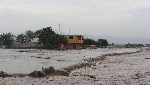 Ascope: Crecida del río amenaza con desaparecer Panamericana Norte 